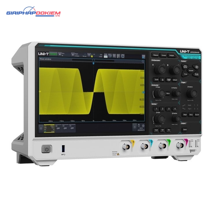 Máy hiện sóng độ phân giải cao Uni-T UPO2204HD (200MHz, 4CH) 1 Máy hiện sóng độ phân giải cao Uni-T UPO2204HD (200MHz, 4CH)