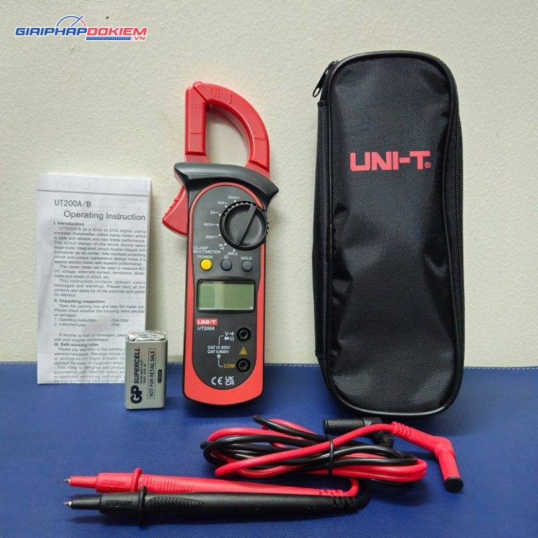 Ampe kìm Uni-T UT200A (200A;AC) 3 Ampe kìm Uni-T UT200A (200A;AC)