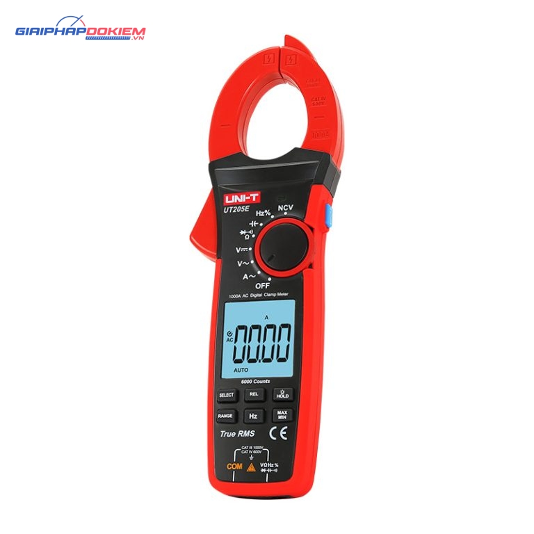 Ampe kìm Uni-T UT205E (1000A; AC) 1 Ampe kìm Uni-T UT205E (1000A; AC)