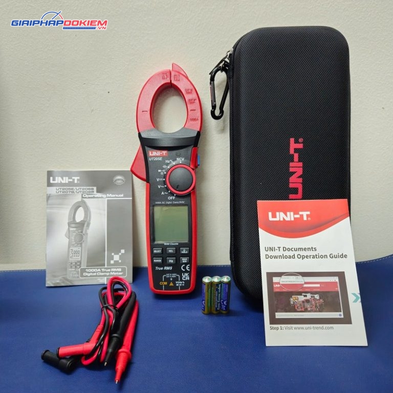 Ampe kìm Uni-T UT205E (1000A; AC) 3 Ampe kìm Uni-T UT205E (1000A; AC)