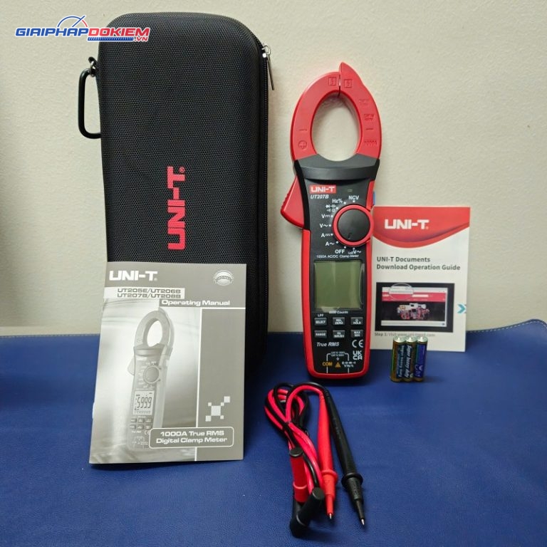 Ampe kìm đo dòng AC/DC Uni-T UT207B (1000A;1000V) 3 Ampe kìm đo dòng AC/DC Uni-T UT207B (1000A;1000V)