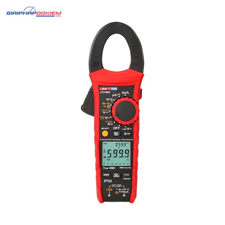 Ampe kìm công nghiệp Uni-T UT219DS (AC;DC;600A) 1 Ampe kìm công nghiệp Uni-T UT219DS (AC;DC;600A)