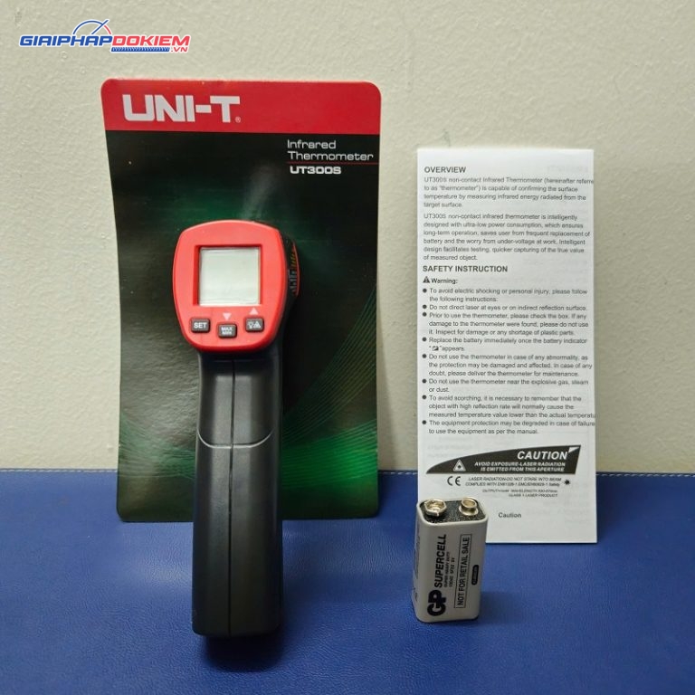 Máy đo nhiệt độ hồng ngoại Uni-T UT300S (400°C) 2 Máy đo nhiệt độ hồng ngoại Uni-T UT300S (400°C)