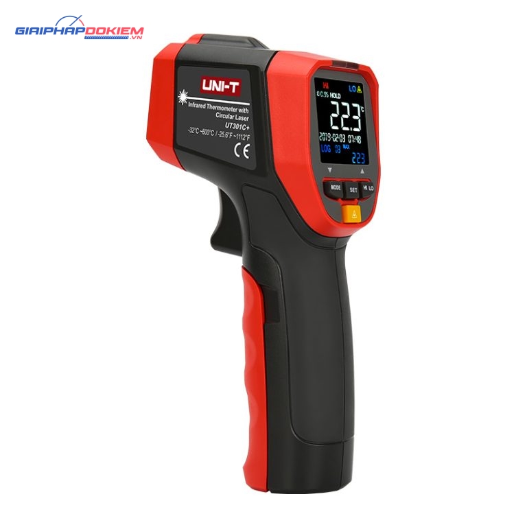 Máy đo nhiệt độ hồng ngoại Uni-T UT301C+(600°C) 1 Máy đo nhiệt độ hồng ngoại Uni-T UT301C+(600°C)