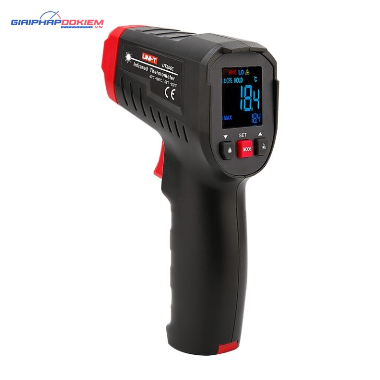 Máy đo nhiệt độ hồng ngoại Uni-T UT306C (500℃) 1 Máy đo nhiệt độ hồng ngoại Uni-T UT306C (500℃)