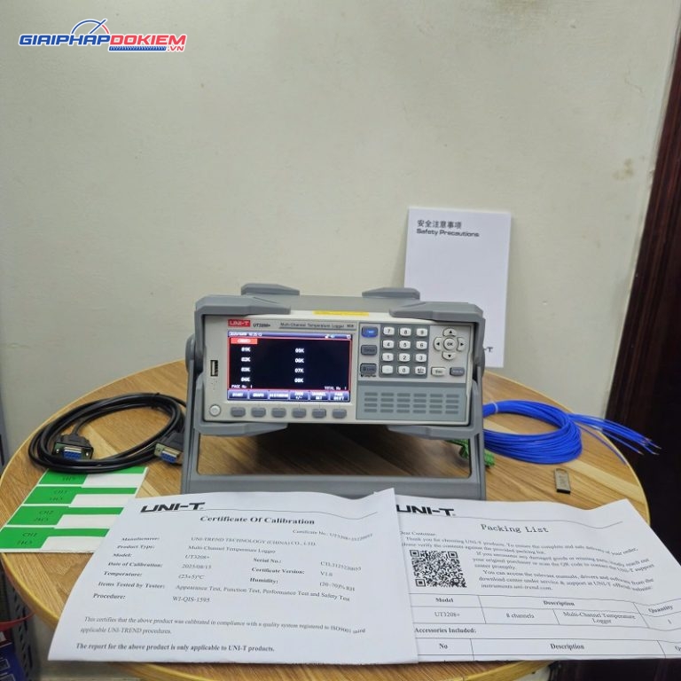 Máy đo ghi nhiệt độ 8 kênh Uni-T UT3208+ 3 Máy đo ghi nhiệt độ 8 kênh Uni-T UT3208+