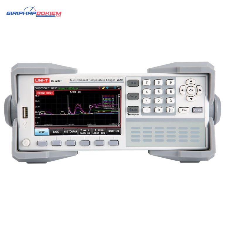 Máy đo ghi nhiệt độ 40 kênh Uni-T UT3240+ 1 Máy đo ghi nhiệt độ 40 kênh Uni-T UT3240+
