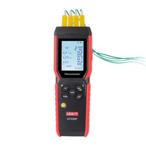 Máy đo nhiệt độ tiếp xúc 4 kênh Uni-T UT325F (-200℃ đến 1372℃)