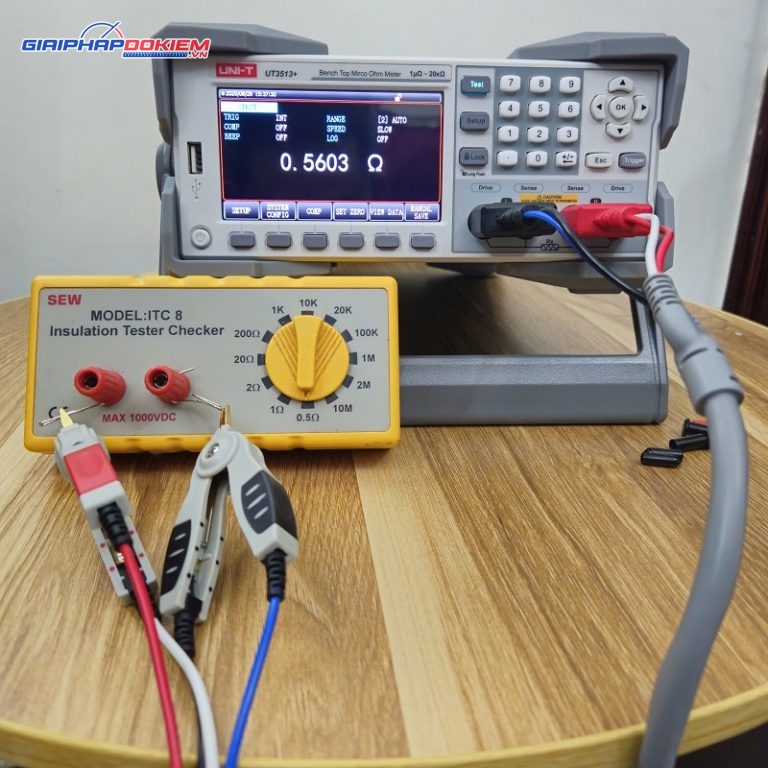 Máy đo điện trở thấp Uni-T UT3513+ (1μΩ-20kΩ) 2 Máy đo điện trở thấp Uni-T UT3513+ (1μΩ-20kΩ)