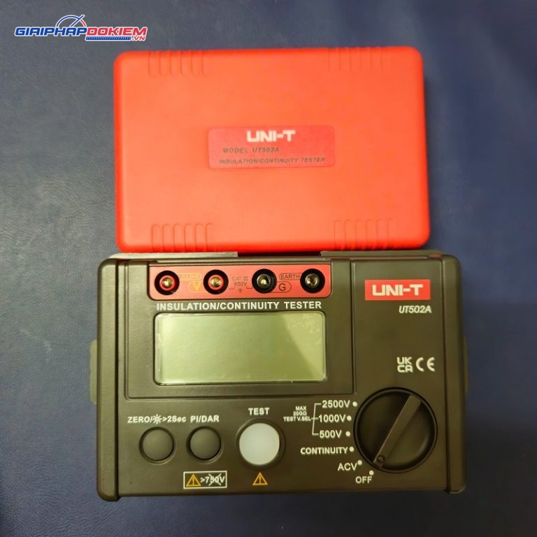 Máy đo điện trở cách điện Uni-T UT502A (2.5kV;20GΩ) 2 Máy đo điện trở cách điện Uni-T UT502A (2.5kV;20GΩ)