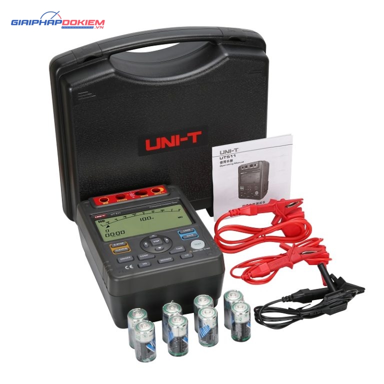 Máy đo điện trở cách điện Uni-T UT511 (1000V;10GΩ) 3 Máy đo điện trở cách điện Uni-T UT511 (1000V;10GΩ)