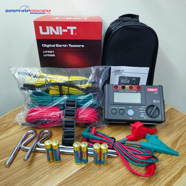 Máy đo điện trở đất Uni-T UT521 (2000Ω/200V) 3 Máy đo điện trở đất Uni-T UT521 (2000Ω/200V)
