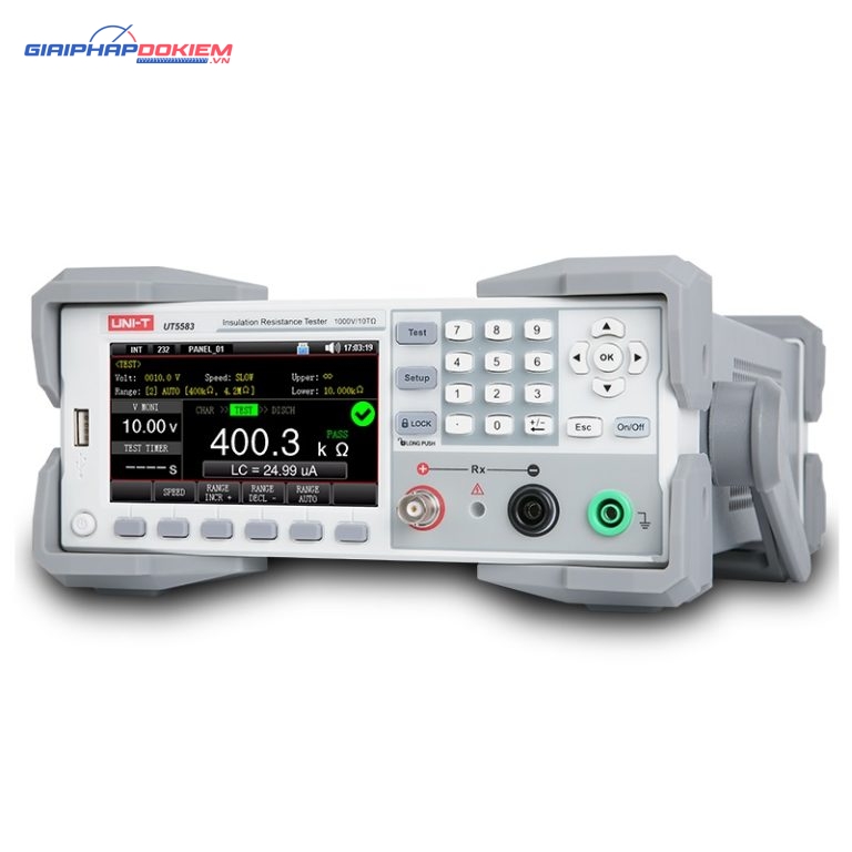 Máy đo điện trở cách điện để bàn Uni-T UT5583 (1000V;10TΩ) 1 Máy đo điện trở cách điện để bàn Uni-T UT5583 (1000V;10TΩ)