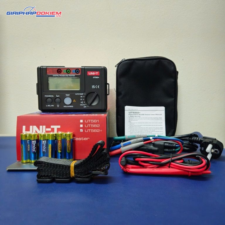 Máy kiểm tra dòng rò RCD (ELCB) Uni-T UT582+ 3 Máy kiểm tra dòng rò RCD (ELCB) Uni-T UT582+