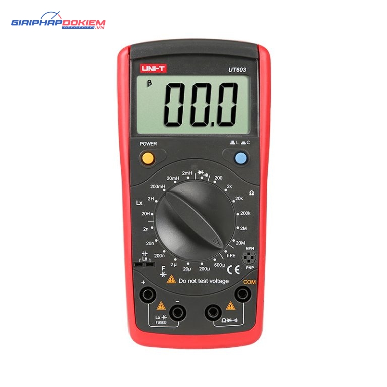Đồng hồ đo LCR Uni-T UT603 (20MΩ,600uF,20H) 1 Đồng hồ đo LCR Uni-T UT603 (20MΩ,600uF,20H)