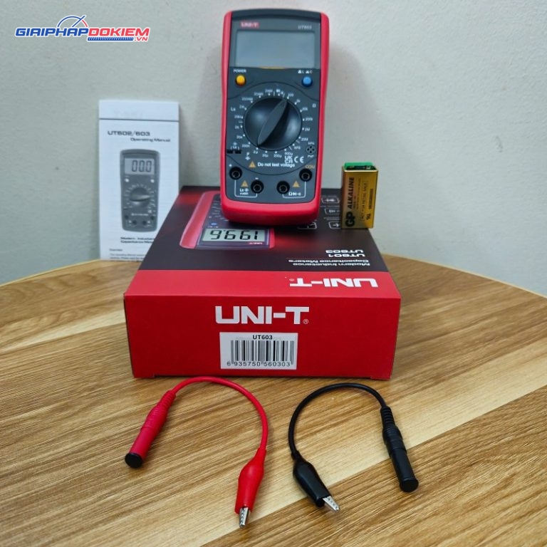 Đồng hồ đo LCR Uni-T UT603 (20MΩ,600uF,20H) 3 Đồng hồ đo LCR Uni-T UT603 (20MΩ,600uF,20H)