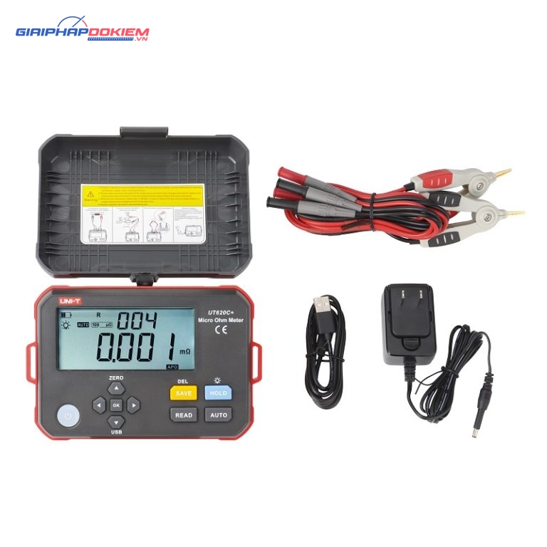 Máy đo Micro Ohm Uni-T UT620C+ (0.001mΩ-300kΩ) 4 Máy đo Micro Ohm Uni-T UT620C+ (0.001mΩ-300kΩ)