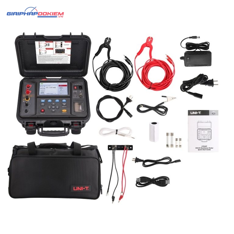 Máy đo điện trở nhỏ cuộn dây Uni-T UT620T (100μΩ-1MΩ) 3 Máy đo điện trở nhỏ cuộn dây Uni-T UT620T (100μΩ-1MΩ)