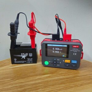 Máy đo nội trở pin ắc quy Uni-T UT677A+ (0mΩ đến 3mΩ; 71V) 4 Máy đo nội trở pin ắc quy Uni-T UT677A+ (0mΩ đến 3mΩ; 71V)
