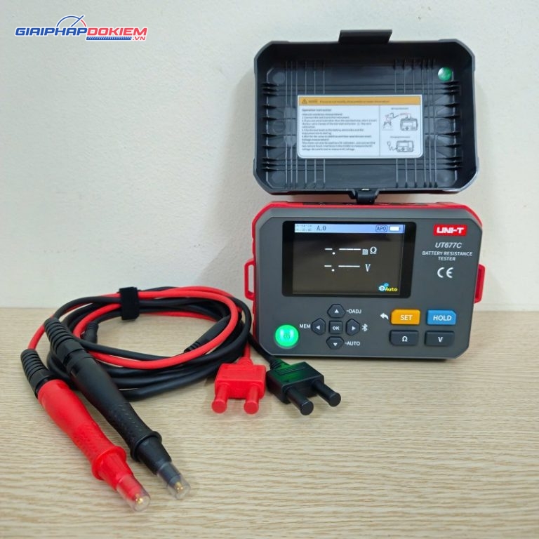 Máy đo nội trở ắc quy Uni-T UT677C (0mΩ-3mΩ; 120V) 2 Máy đo nội trở ắc quy Uni-T UT677C (0mΩ-3mΩ; 120V)