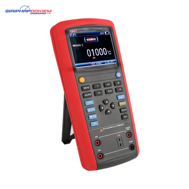 Máy hiệu chuẩn đầu đo nhiệt độ Uni-T UT714 1 Máy hiệu chuẩn đầu đo nhiệt độ Uni-T UT714