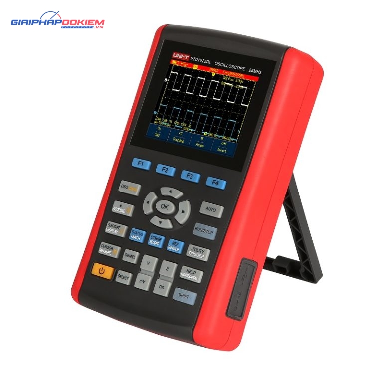 Máy hiện sóng cầm tay Uni-T UTD1025DL (25MHz;250Msa/s;2CH) 1 Máy hiện sóng cầm tay Uni-T UTD1025DL (25MHz;250Msa/s;2CH)