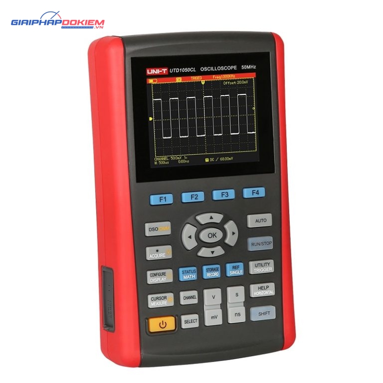 Máy hiện sóng cầm tay Uni-T UTD1050CL (50MHz;200Msa/s) 1 Máy hiện sóng cầm tay Uni-T UTD1050CL (50MHz;200Msa/s)