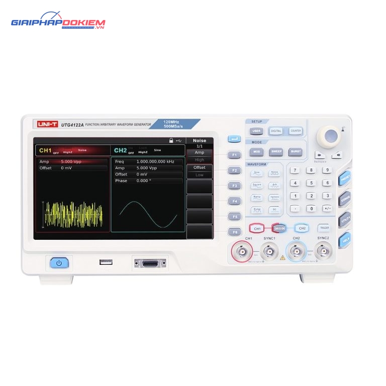 Máy phát xung tùy ý Uni-T UTG4122A (120MHz;2CH) 1 Máy phát xung tùy ý Uni-T UTG4122A (120MHz;2CH)