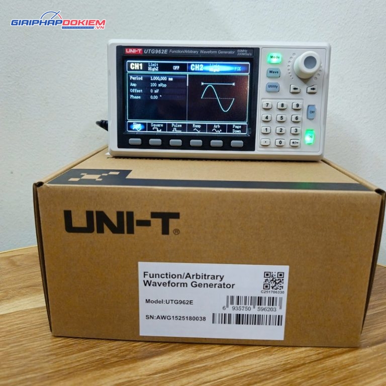 Máy phát xung Uni-T UTG962E (60MHz/2CH) 2 Máy phát xung Uni-T UTG962E (60MHz/2CH)