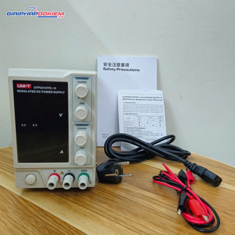 Máy cấp nguồn DC Uni-T UTP3315TFL-II (30V, 5A) 2 Máy cấp nguồn DC Uni-T UTP3315TFL-II (30V, 5A)