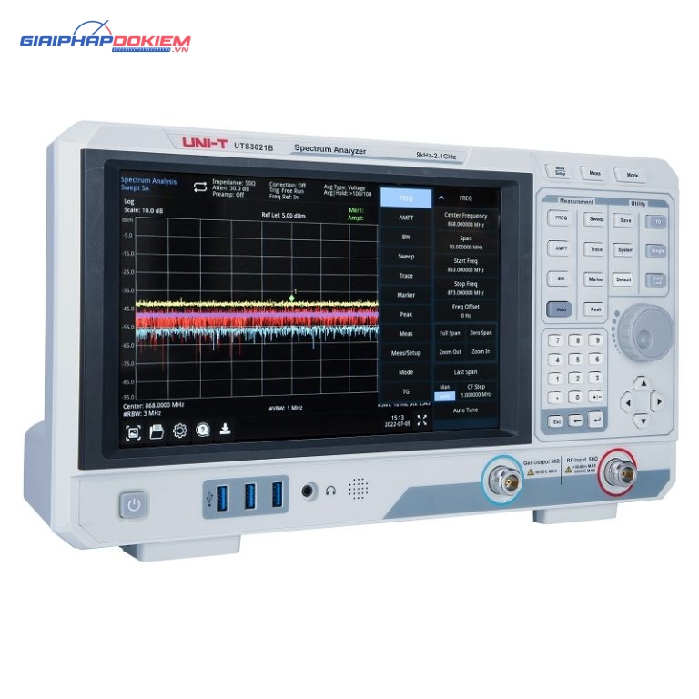 Máy phân tích phổ Uni-T UTS3021B (9kHz-2.1GHz) 1 Máy phân tích phổ Uni-T UTS3021B (9kHz-2.1GHz)