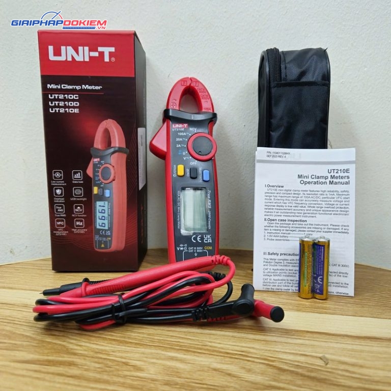 Ampe kìm AC/DC Uni-T UT210E (100A, 600V) 3 Ampe kìm AC/DC Uni-T UT210E (100A, 600V)