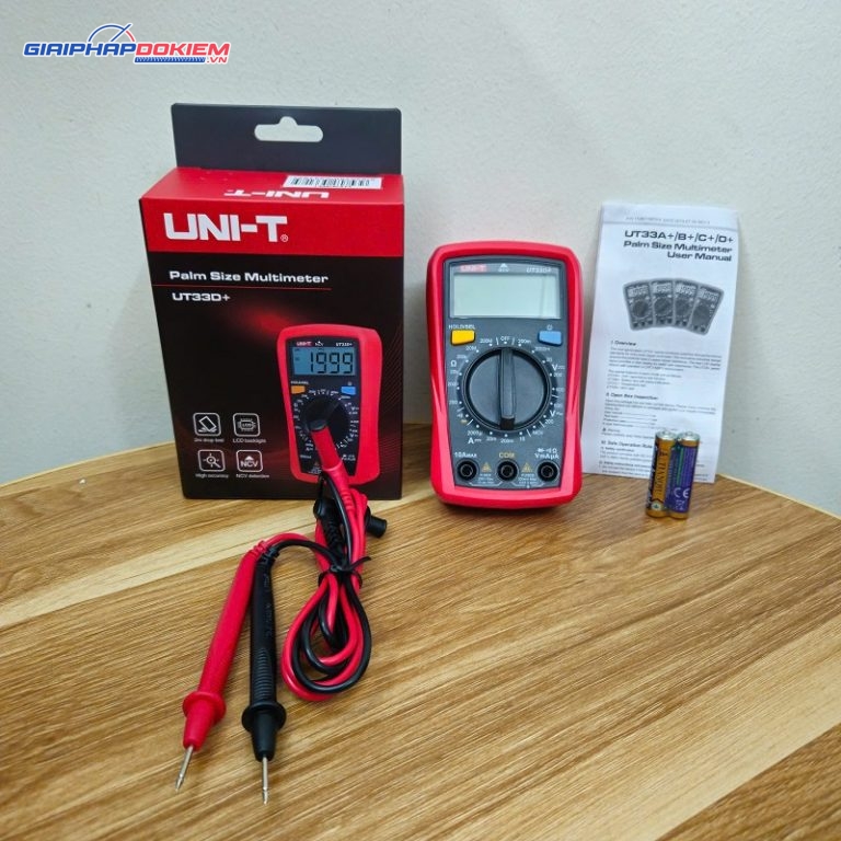 Đồng hồ vạn năng Uni-T UT33D+(600V;10A) 4 Đồng hồ vạn năng Uni-T UT33D+(600V;10A)