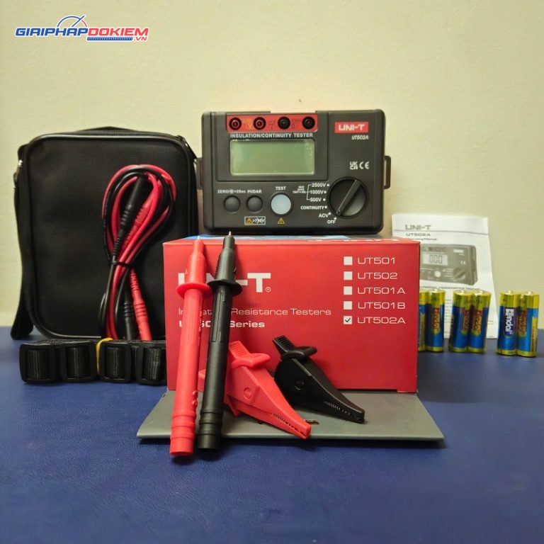 Máy đo điện trở cách điện Uni-T UT502A (2.5kV;20GΩ) 3 Máy đo điện trở cách điện Uni-T UT502A (2.5kV;20GΩ)