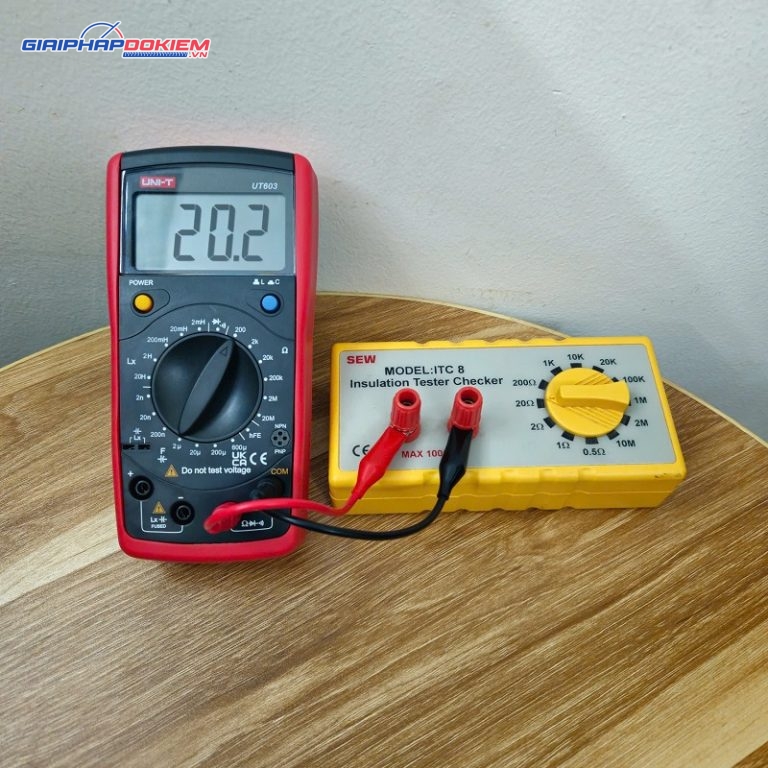 Đồng hồ đo LCR Uni-T UT603 (20MΩ,600uF,20H) 2 Đồng hồ đo LCR Uni-T UT603 (20MΩ,600uF,20H)