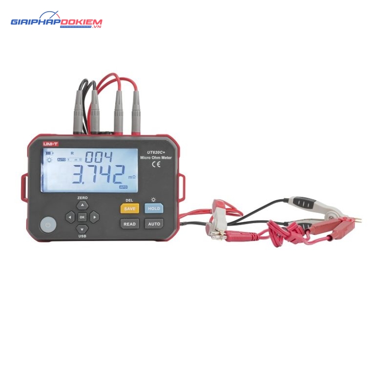 Máy đo Micro Ohm Uni-T UT620C+ (0.001mΩ-300kΩ) 2 Máy đo Micro Ohm Uni-T UT620C+ (0.001mΩ-300kΩ)