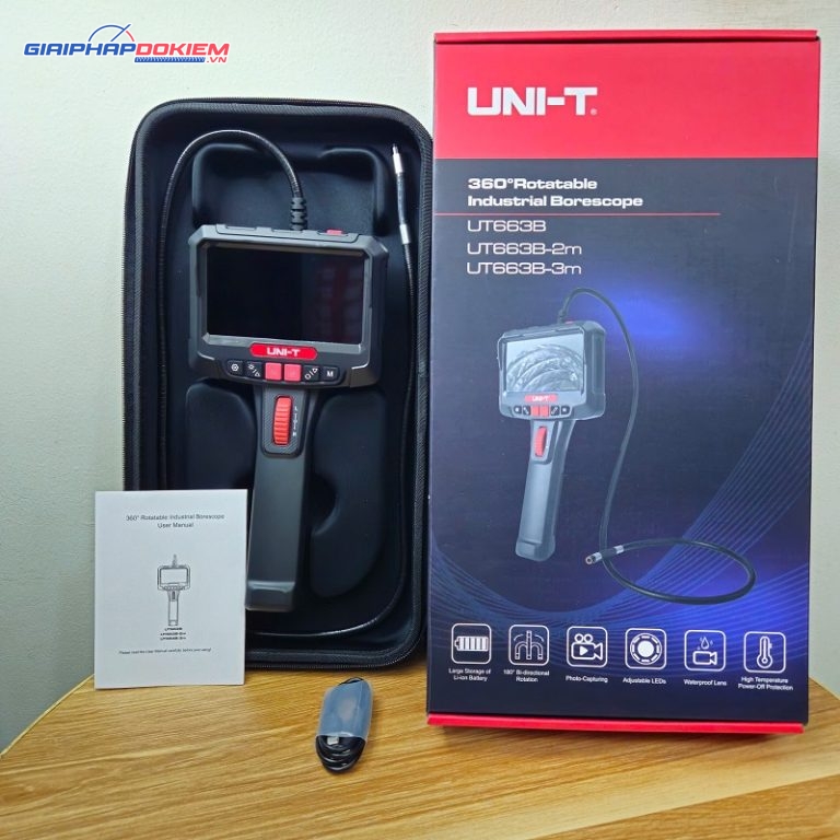 Máy nội soi công nghiệp Uni-T UT663B (8mm;360°) 3 Máy nội soi công nghiệp Uni-T UT663B (8mm;360°)