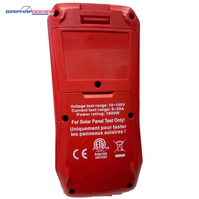 Máy đo MPPT pin mặt trời Uni-T UT673PV+(150V;20A;1800W) 2 Máy đo MPPT pin mặt trời Uni-T UT673PV+(150V;20A;1800W)