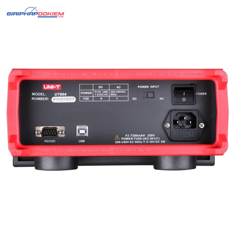 Đồng hồ vạn năng để bàn Uni-T UT804 (0.025%) 2 Đồng hồ vạn năng để bàn Uni-T UT804 (0.025%)