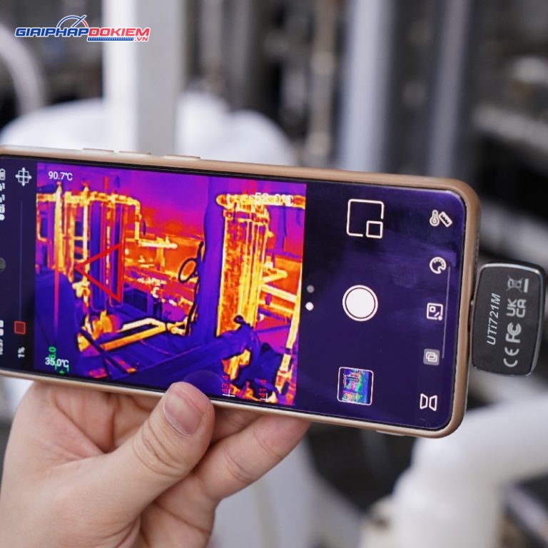 Camera nhiệt cho Smartphone Android Uni-T UTi721M (Type-C;3.8mrad) 3 Camera nhiệt cho Smartphone Android Uni-T UTi721M (Type-C;3.8mrad)