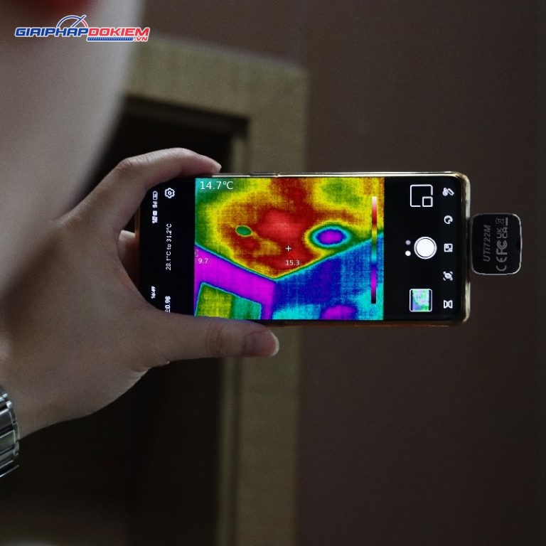 Camera nhiệt cho Smartphone Android Uni-T UTi722M 3 Camera nhiệt cho Smartphone Android Uni-T UTi722M