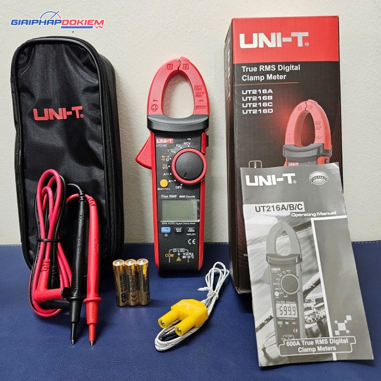 Ampe kìm Uni-T UT216C (AC;DC;600A) 3 Ampe kìm Uni-T UT216C (AC;DC;600A)