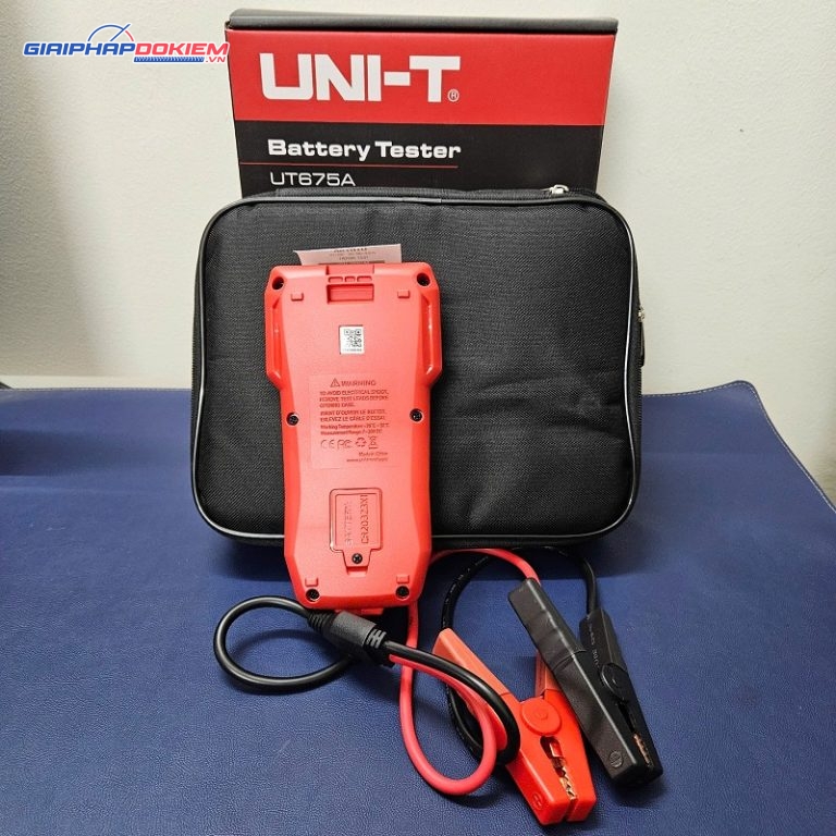 Máy kiểm tra ắc quy, pin tích hợp máy in Uni-T UT675A 2 Máy kiểm tra ắc quy, pin tích hợp máy in Uni-T UT675A