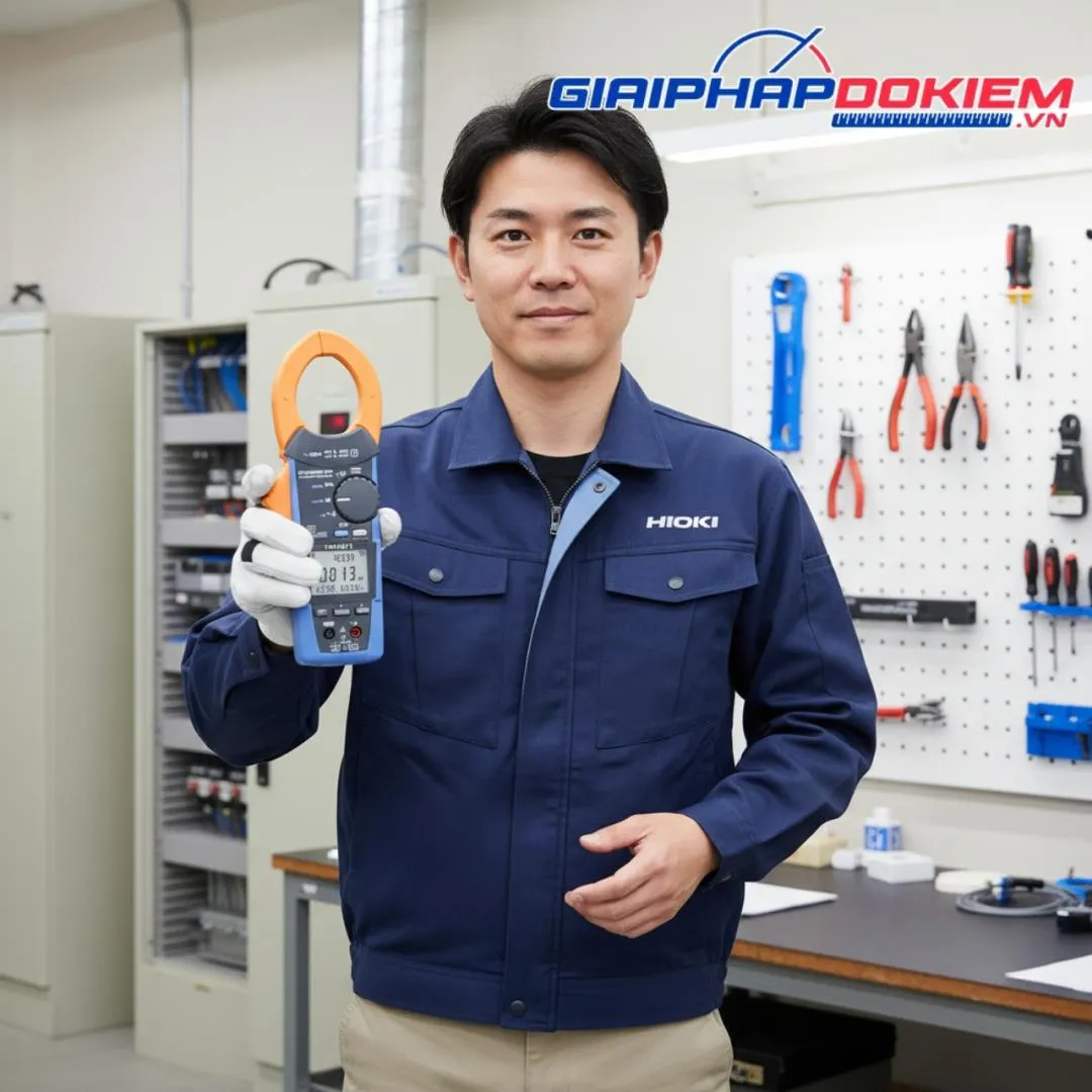 Ampe kìm đo công suất Hioki