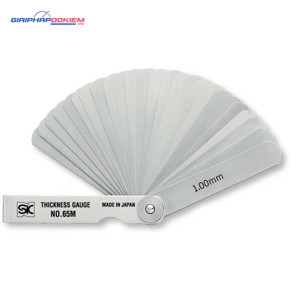 Bộ căn lá đo khe hở 0.03-0.10mm 25 lá, Niigata Seiki CS-150MZ 2 Bộ căn lá đo khe hở 0.03-0.10mm 25 lá, Niigata Seiki CS-150MZ