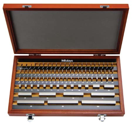 Bộ Căn Mẫu Thép 87 Miếng Cấp 2 Mitutoyo 516-948-10 3 Bộ căn mẫu thép Mitutoyo Grade 2