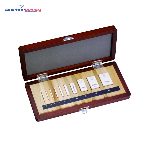 Bộ Căn Mẫu Ceramic Hệ Inch 10 Miếng Cấp 0 Mitutoyo 516-318-11 2 Bộ Căn Mẫu Ceramic Hệ Inch 10 Miếng Cấp 0 Mitutoyo 516-318-11