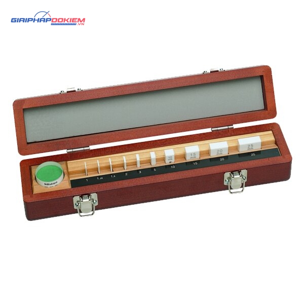 Bộ Căn Mẫu Ceramic Hệ Inch 10 Miếng Cấp 1, Có Kèm Kính Song Phẳng 0.5" Mitutoyo 516-189-11 2 Bộ Căn Mẫu Ceramic Hệ Inch 10 Miếng Cấp 1, Có Kèm Kính Song Phẳng 0.5" Mitutoyo 516-189-11