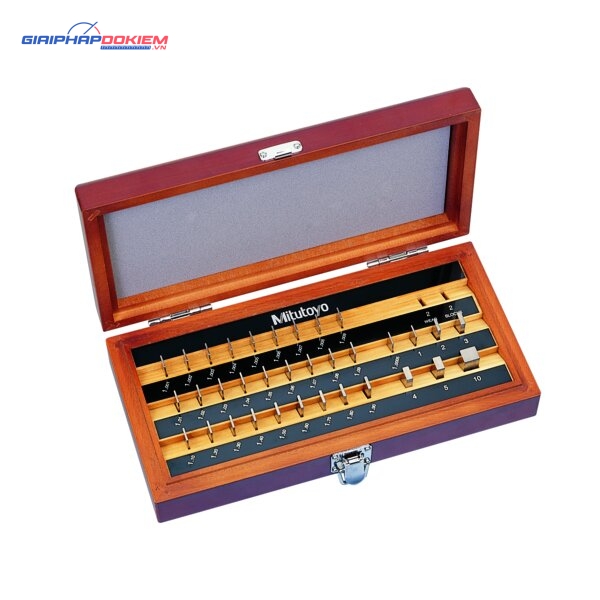 Bộ Căn Mẫu Thép 34 Miếng Cấp 2 Mitutoyo 516-131-10 2 Bộ Căn Mẫu Thép 34 Miếng Cấp 2 Mitutoyo 516-131-10