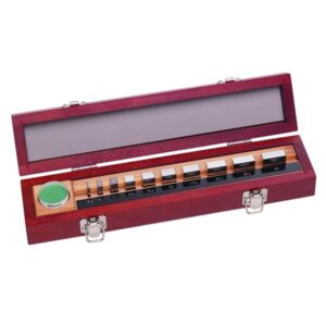 Bộ Căn Mẫu Thép Hệ Inch 10 Miếng Cấp 0 Mitutoyo 516-921-11